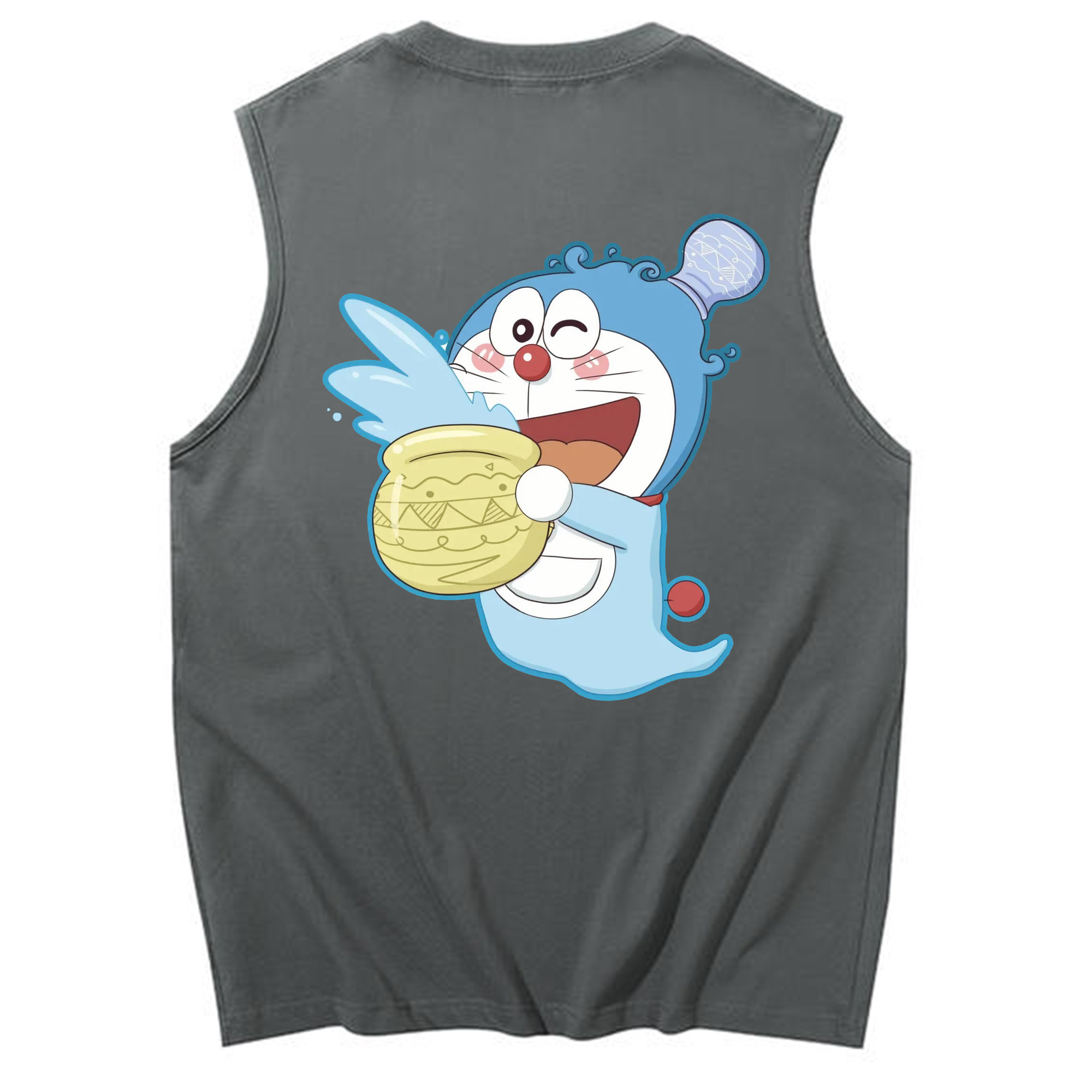 （画像用） ドラえもん Doraemon コットン100％タンクトップ（背面プリント）
